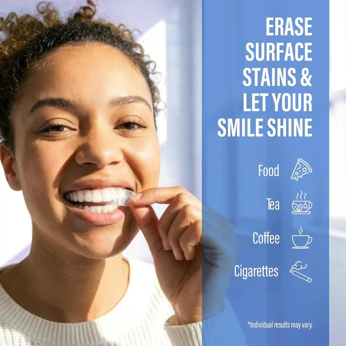 Teeth Whitening Strips – Coconut Oil & Non-Slip Tech For Shimmering White Smiles Without Sensitivity