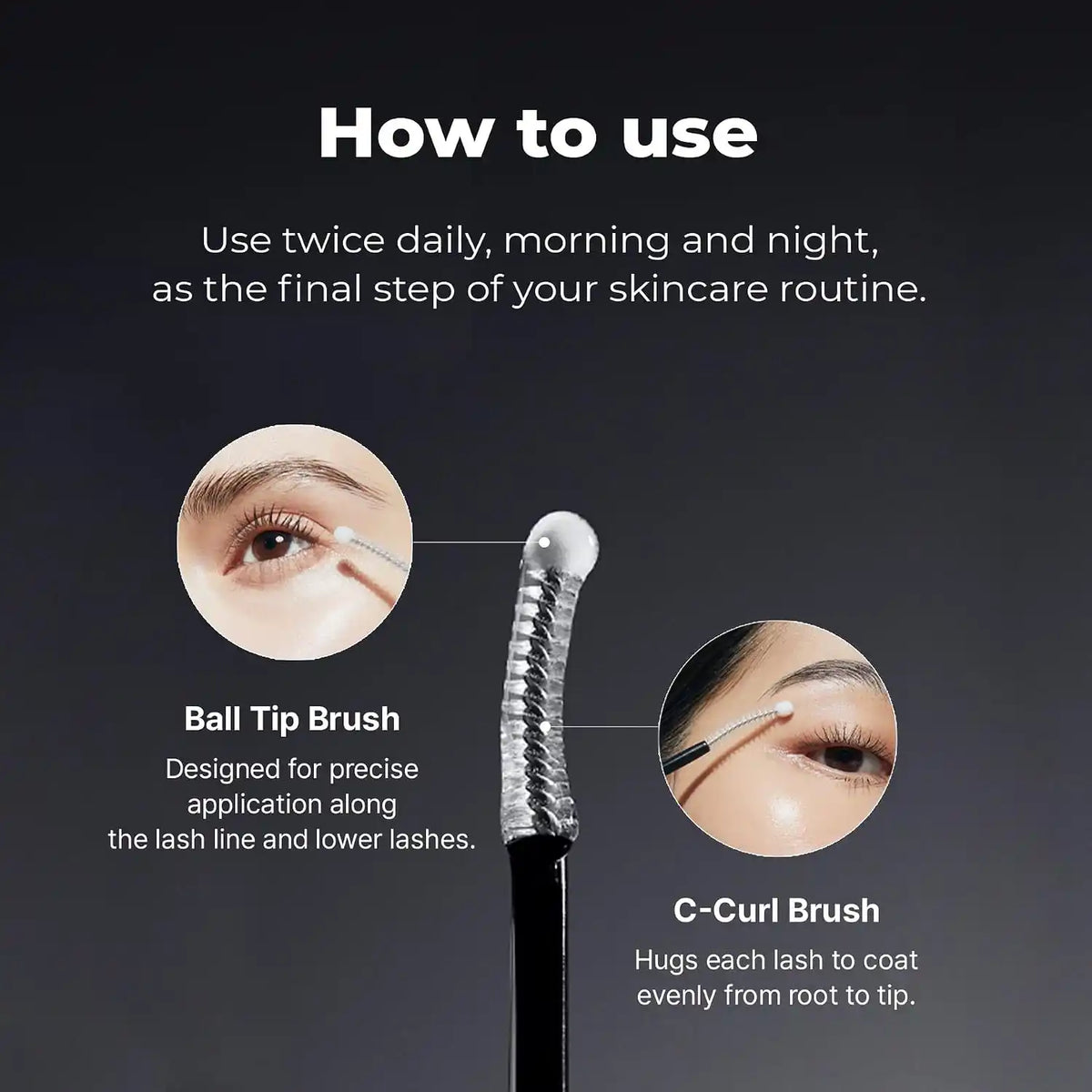 Eyelash Growth Essential Serum – Advanced Peptide Formula For Fuller Thicker Lashes