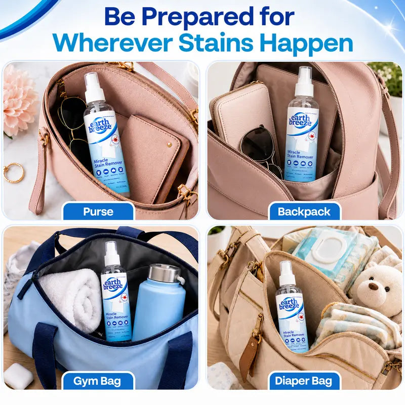 Stain Remover Spray – Fast-Acting Enzyme Action For Flawless, Spotless Fabrics
