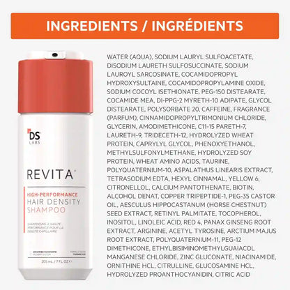 Hair Density Shampoo – 21+ Bio-Active Nutrient Delivery For Thicker, Fuller-Looking Hair