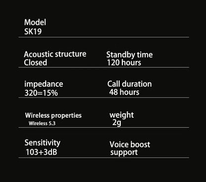 Ultra-Mini Invisible Sleep Earbuds — Zero-Pressure Side-Sleeping & All-Night Comfort