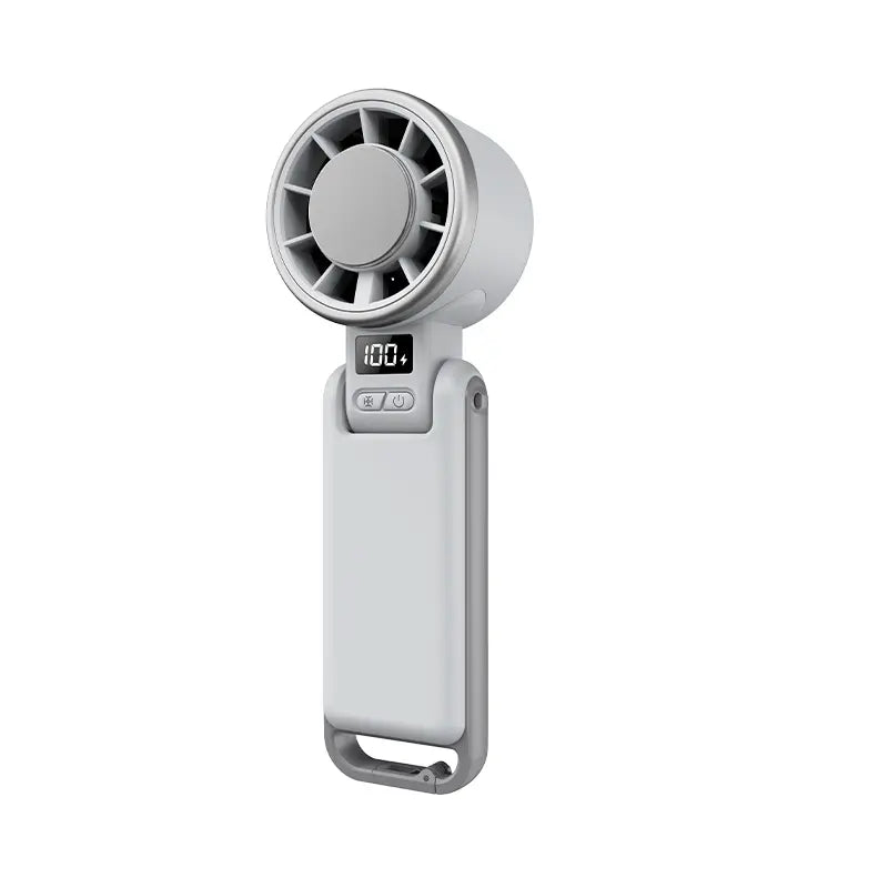Portable Ice Cooling Fan – 5-Level Hyper Wind Engine For Instant 3-Second Body Freeze