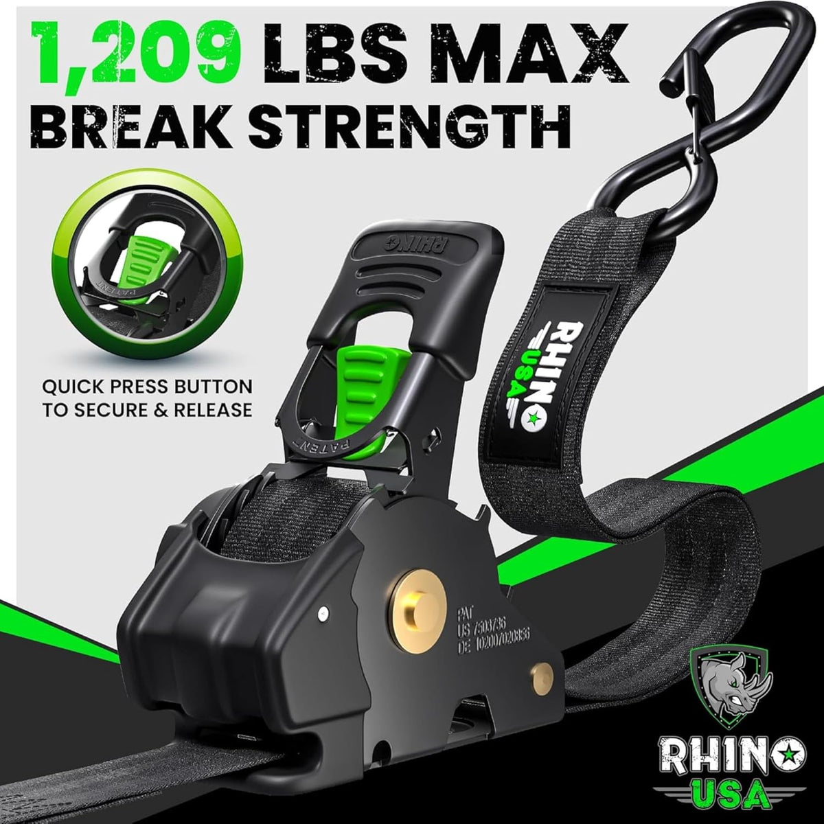 Retractable Ratchet Straps for Faster, Tangle-Free Tie-Downs