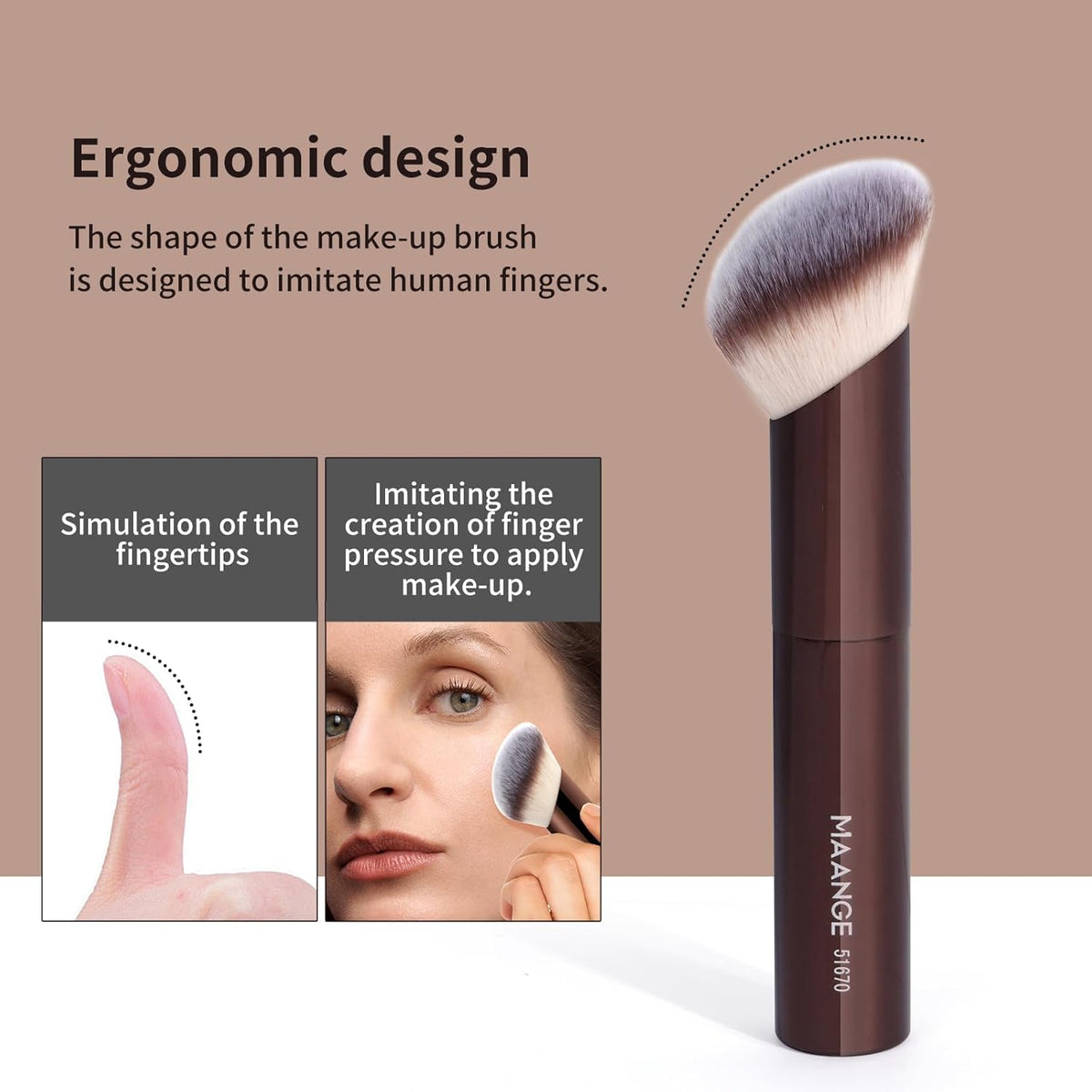 20-Piece Double-End Makeup Brush Set For A Smooth Full-Face Finish