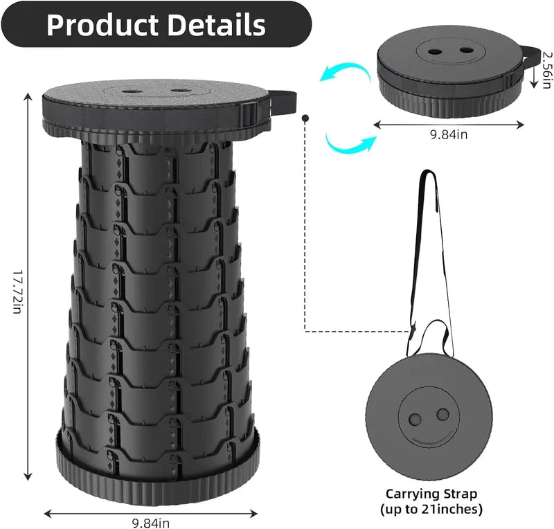 Take A Seat Anywhere With The Ultimate Portable Stool