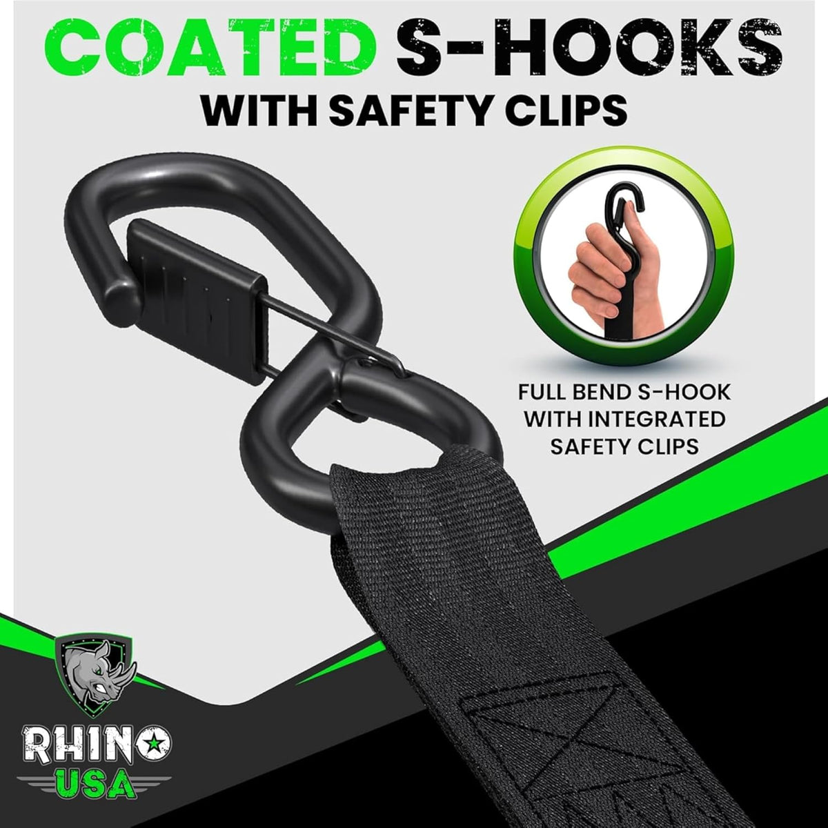 Retractable Ratchet Straps for Faster, Tangle-Free Tie-Downs