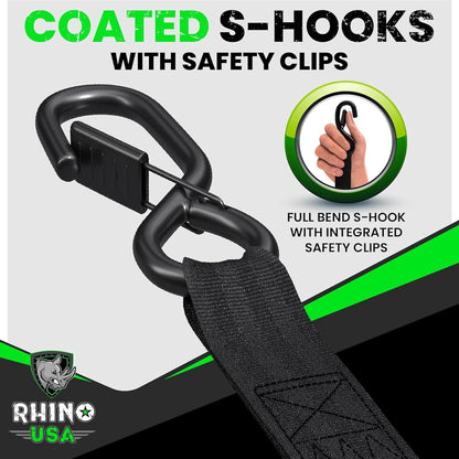 Retractable Ratchet Straps for Faster, Tangle-Free Tie-Downs