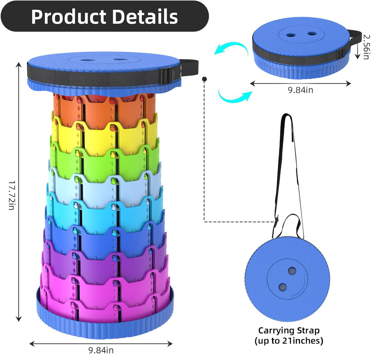 Take A Seat Anywhere With The Ultimate Portable Stool
